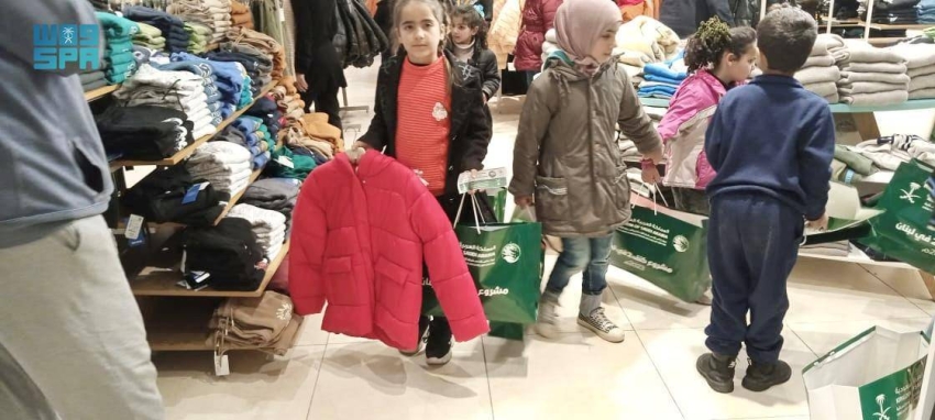 مشروع توزيع الكسوة الشتوية
